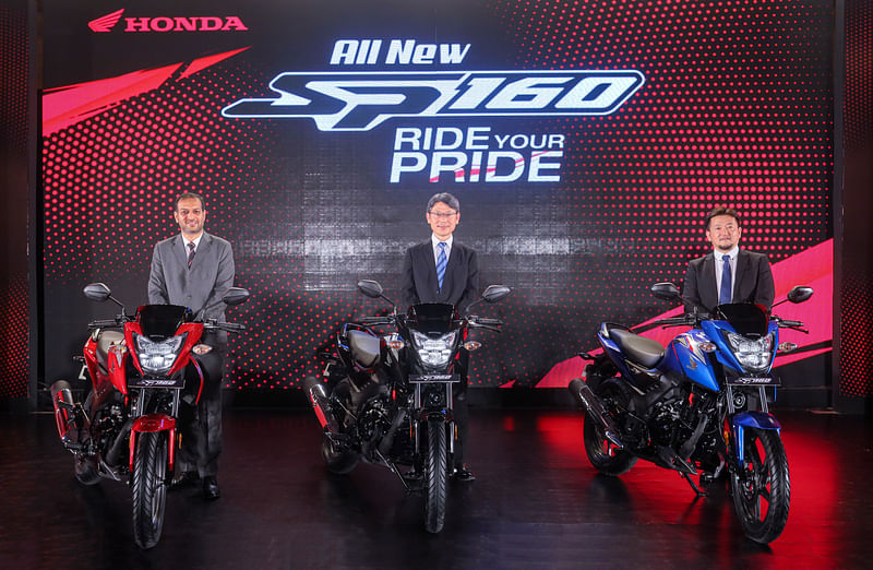 Honda unveils the New SP 160 with PGM-FI technology today, 13 July